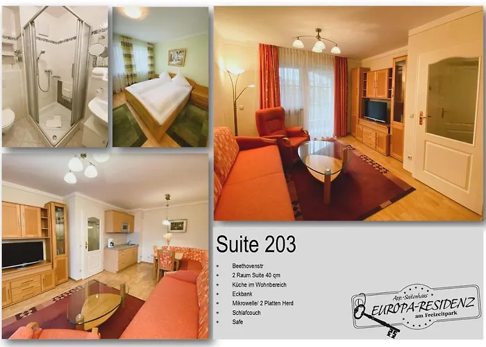 酒店 Europa Residenz 3*